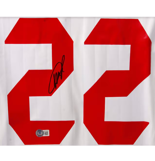 Ricardo Kaka Signed AC Milan Away Soccer Jersey #22 with Beckett Witness